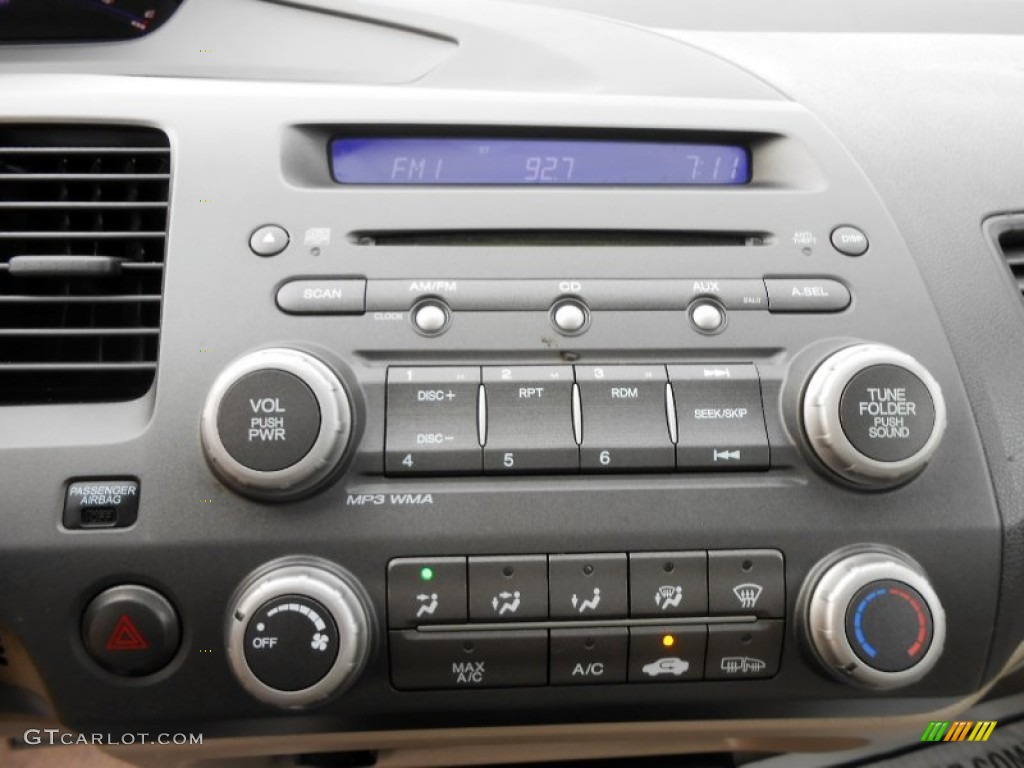 2010 Honda Civic EX-L Sedan Controls Photo #73788263