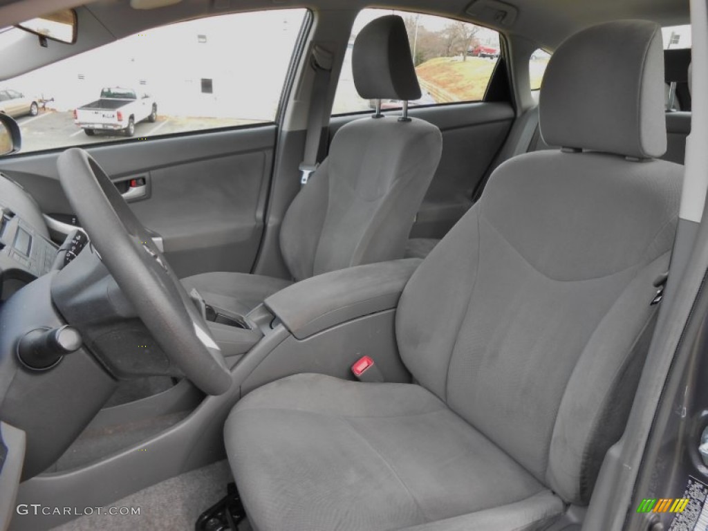 2010 Prius Hybrid II - Winter Gray Metallic / Dark Gray photo #9