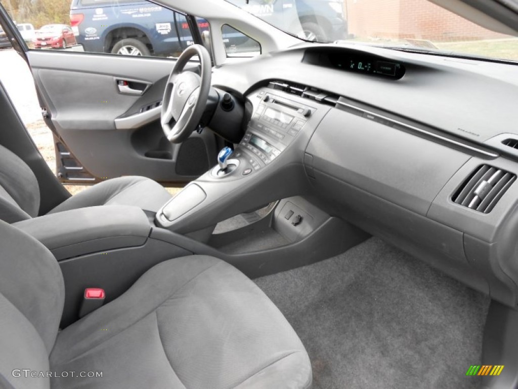 2010 Prius Hybrid II - Winter Gray Metallic / Dark Gray photo #12