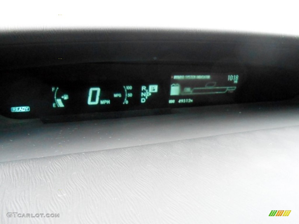 2010 Prius Hybrid II - Winter Gray Metallic / Dark Gray photo #14
