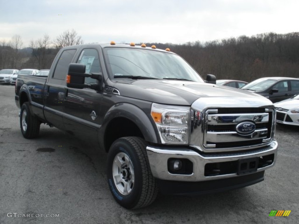 Sterling Gray Metallic 2013 Ford F250 Super Duty XLT Crew Cab 4x4 Exterior Photo #73788513