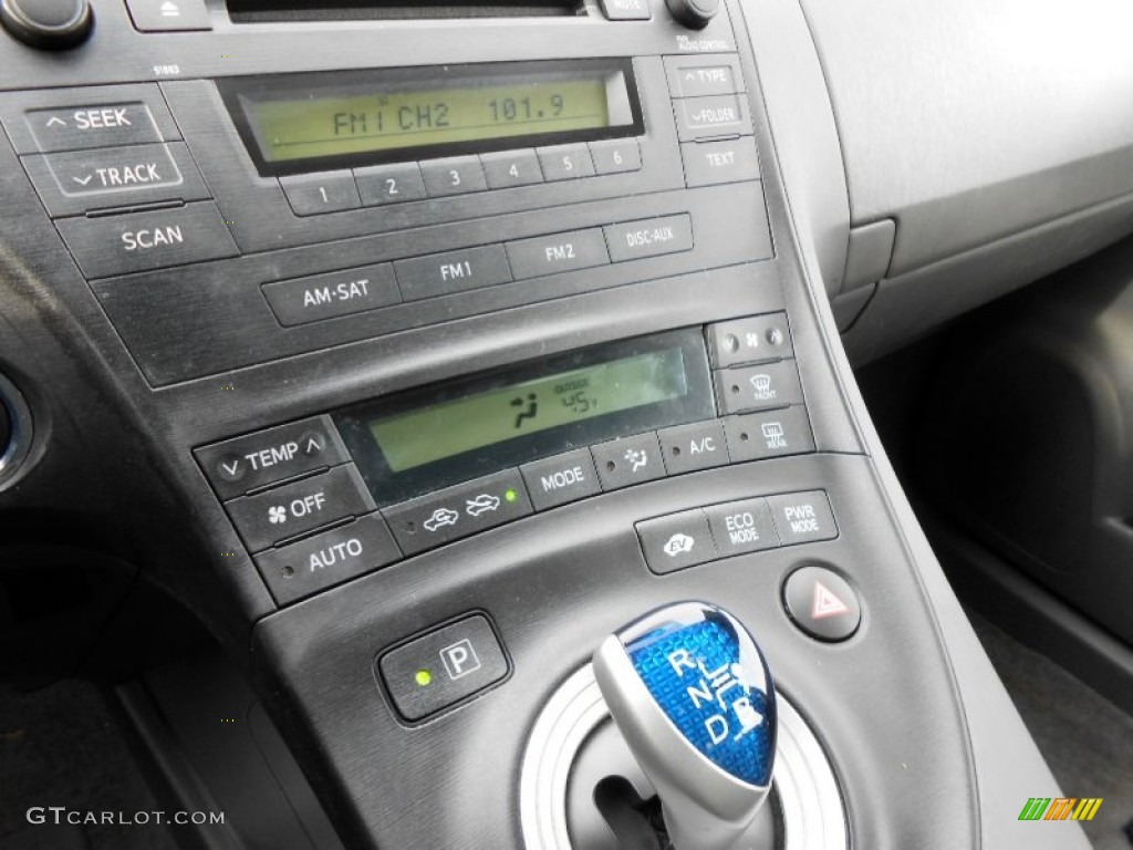 2010 Prius Hybrid II - Winter Gray Metallic / Dark Gray photo #15