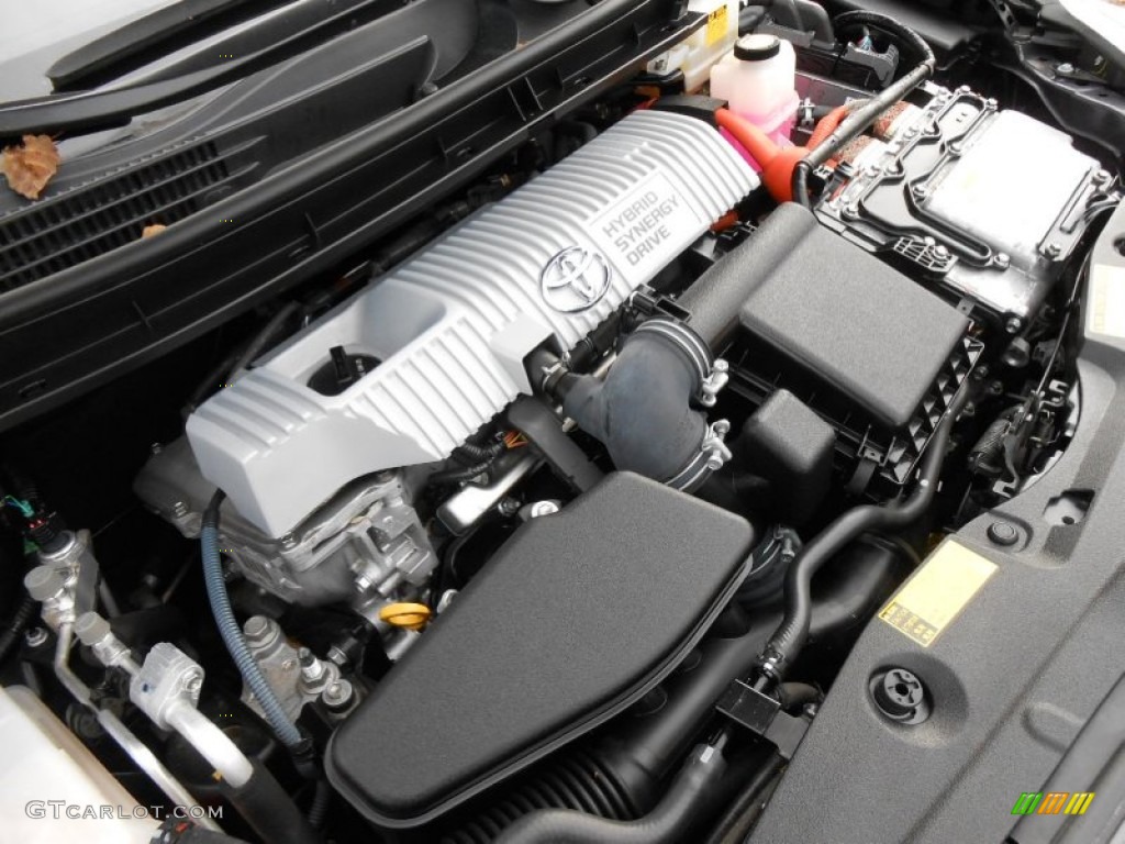 2010 Prius Hybrid II - Winter Gray Metallic / Dark Gray photo #19