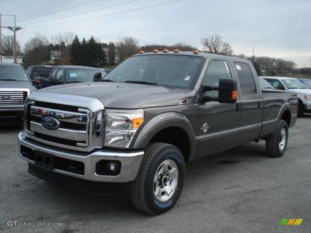 Sterling Gray Metallic 2013 Ford F250 Super Duty XLT Crew Cab 4x4 Exterior Photo #73788620