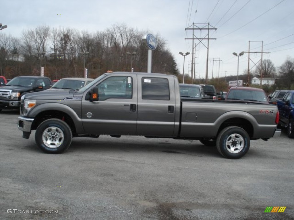 Sterling Gray Metallic 2013 Ford F250 Super Duty XLT Crew Cab 4x4 Exterior Photo #73788638