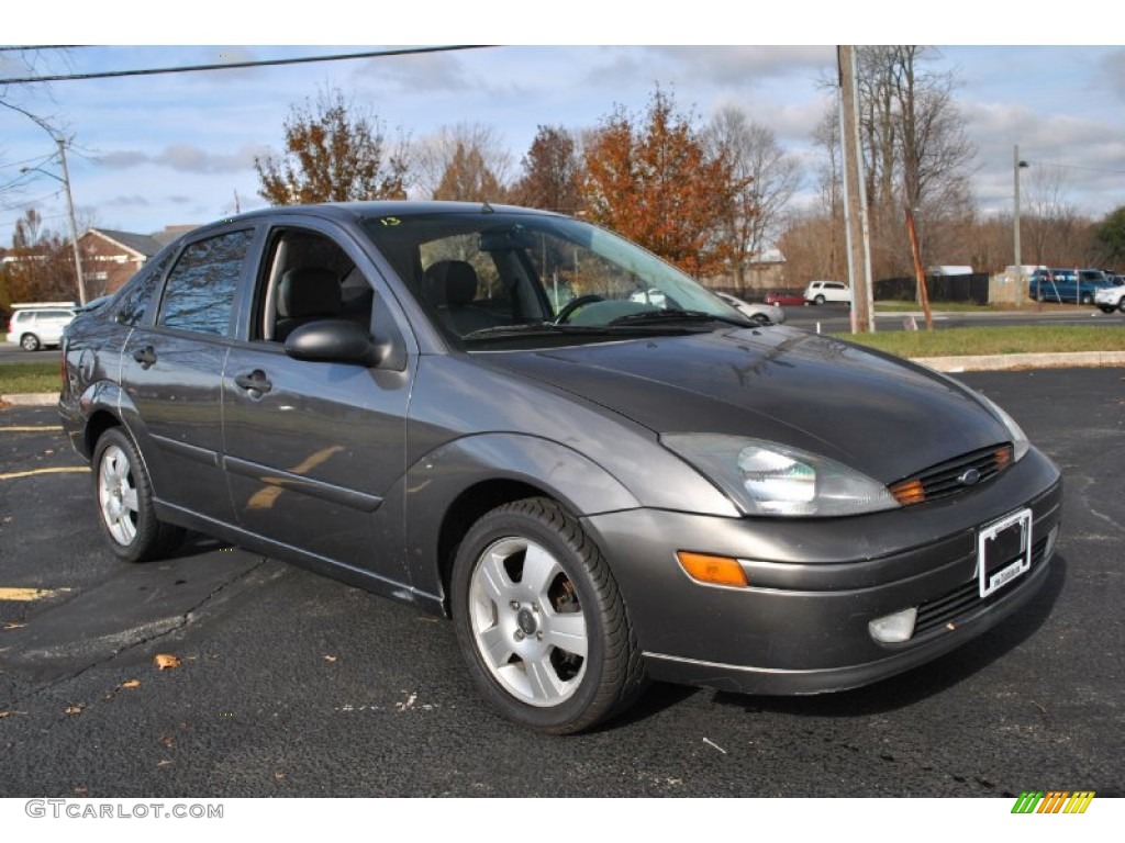 Liquid Grey Metallic 2003 Ford Focus ZTS Sedan Exterior Photo #73788665