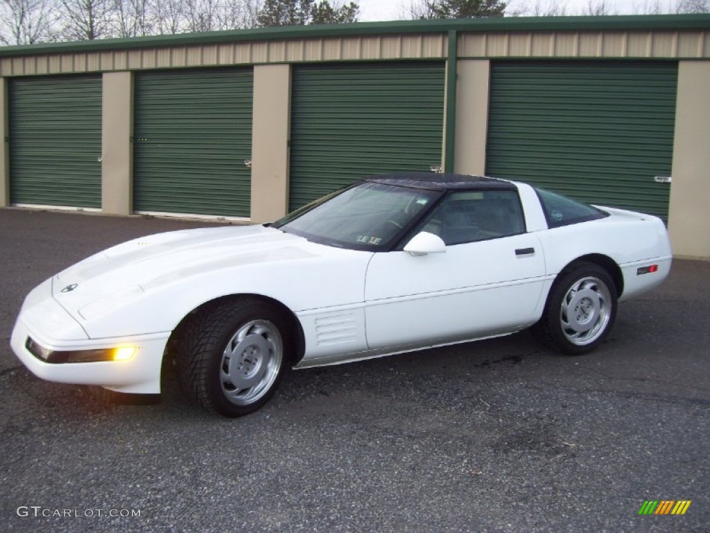 White 1991 Chevrolet Corvette Coupe Exterior Photo #73789037
