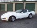 White 1991 Chevrolet Corvette Coupe