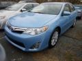 2012 Clearwater Blue Metallic Toyota Camry Hybrid XLE  photo #3