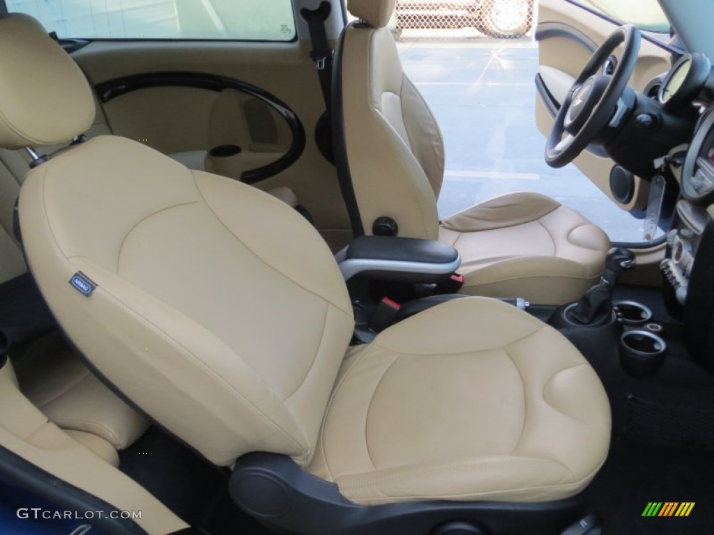 Gravity Tuscan Beige Interior 2008 Mini Cooper S Clubman Photo #73789439
