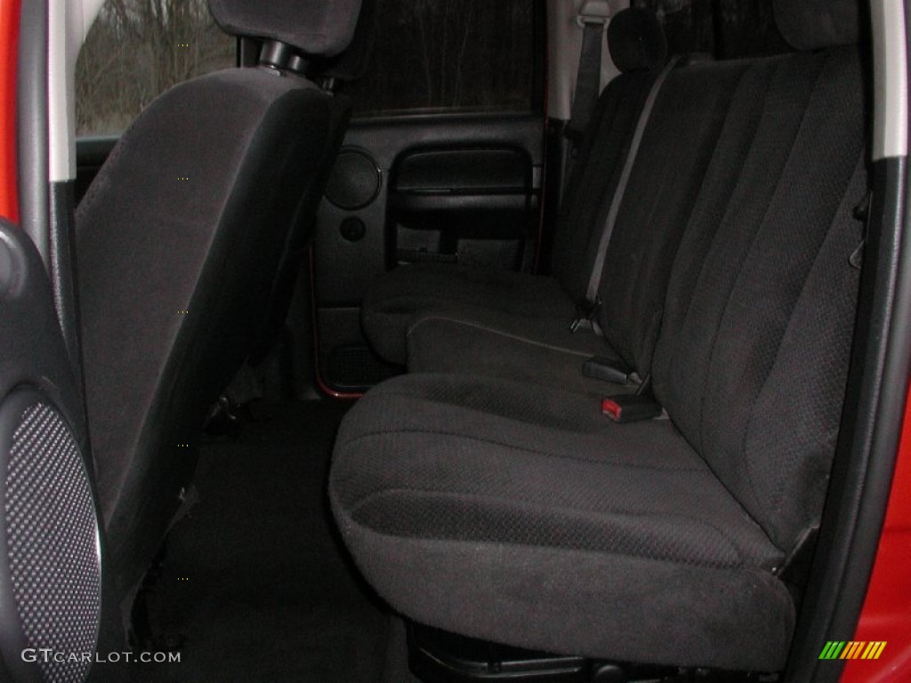 2004 Ram 2500 SLT Quad Cab 4x4 - Flame Red / Dark Slate Gray photo #44