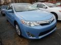 Clearwater Blue Metallic 2012 Toyota Camry Hybrid XLE Exterior