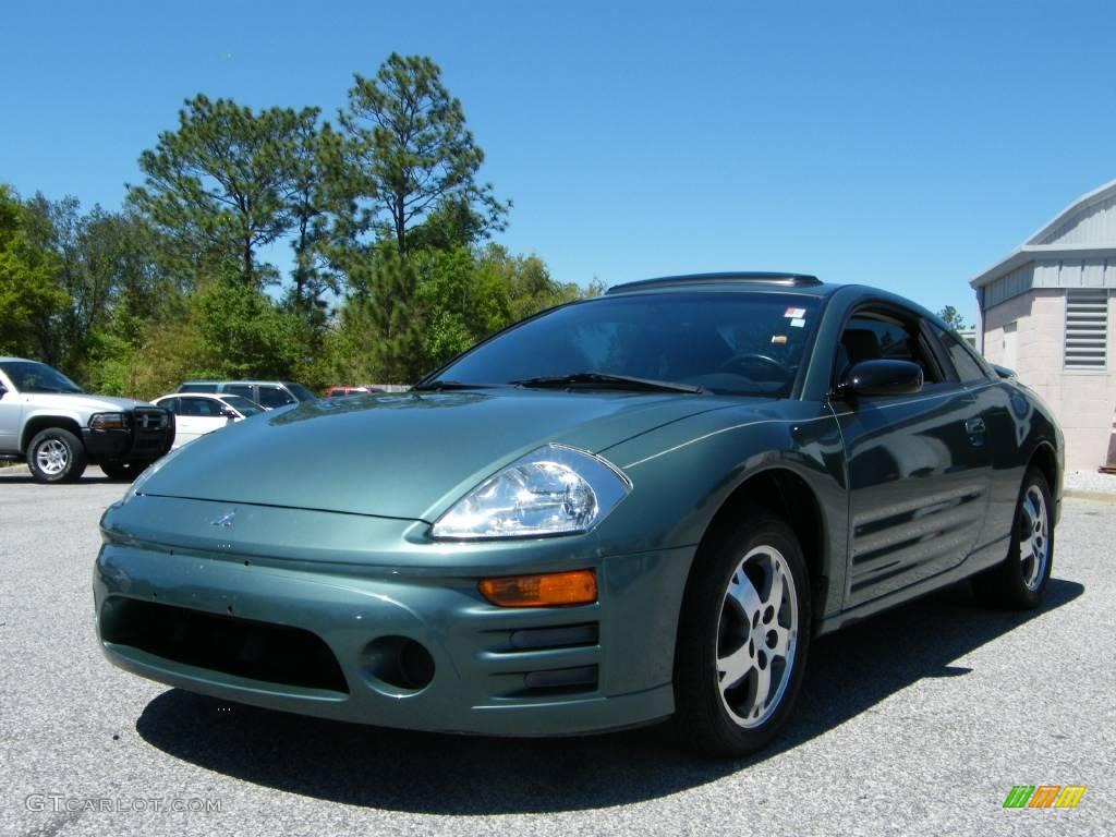 2004 Eclipse GS Coupe - Machine Green Metallic / Sand Blast photo #1