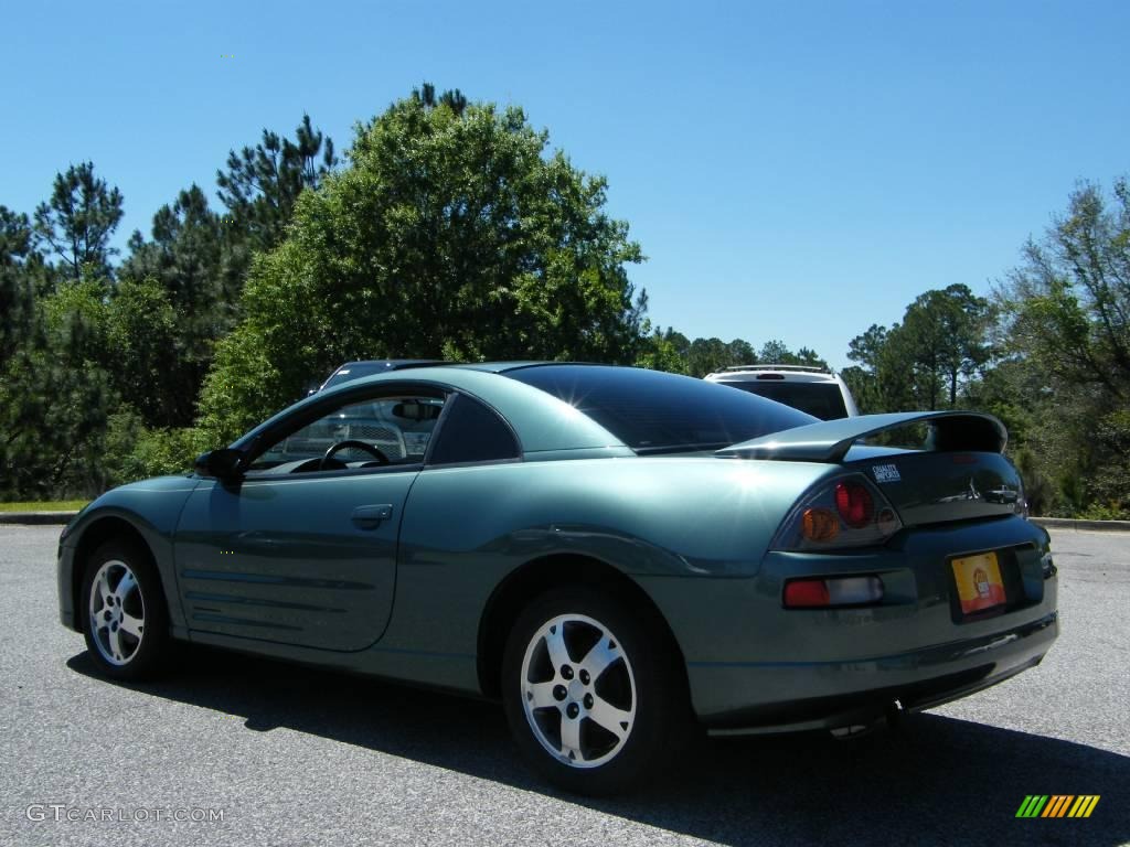 2004 Eclipse GS Coupe - Machine Green Metallic / Sand Blast photo #3