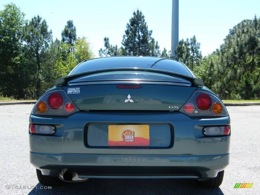 2004 Eclipse GS Coupe - Machine Green Metallic / Sand Blast photo #4