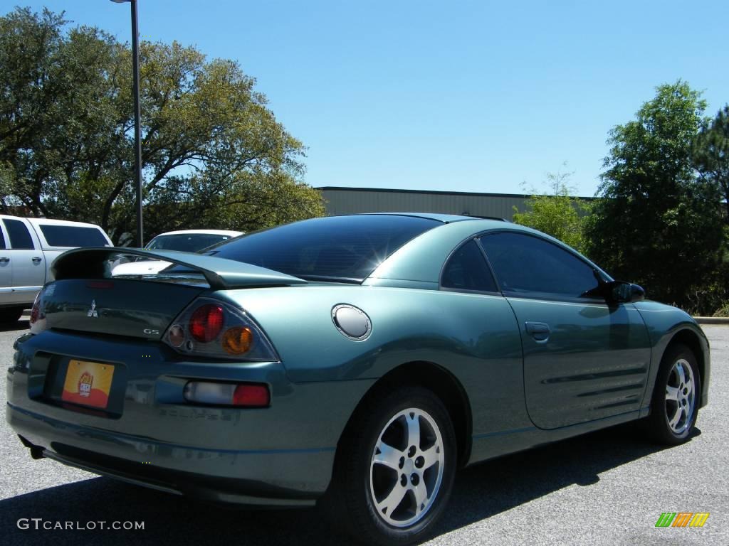 2004 Eclipse GS Coupe - Machine Green Metallic / Sand Blast photo #5