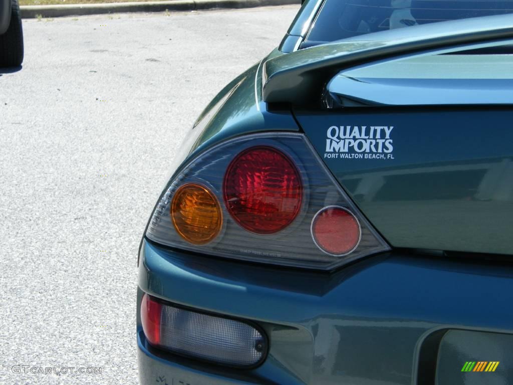 2004 Eclipse GS Coupe - Machine Green Metallic / Sand Blast photo #10