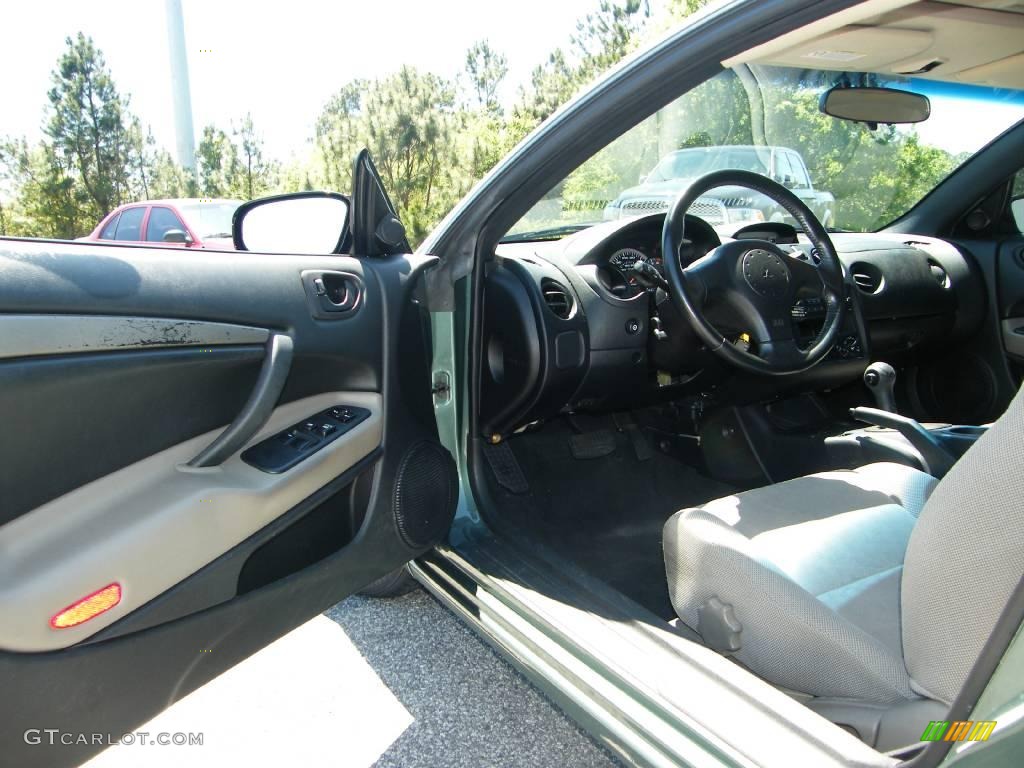 2004 Eclipse GS Coupe - Machine Green Metallic / Sand Blast photo #12