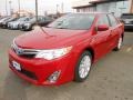 2012 Barcelona Red Metallic Toyota Camry Hybrid XLE  photo #3