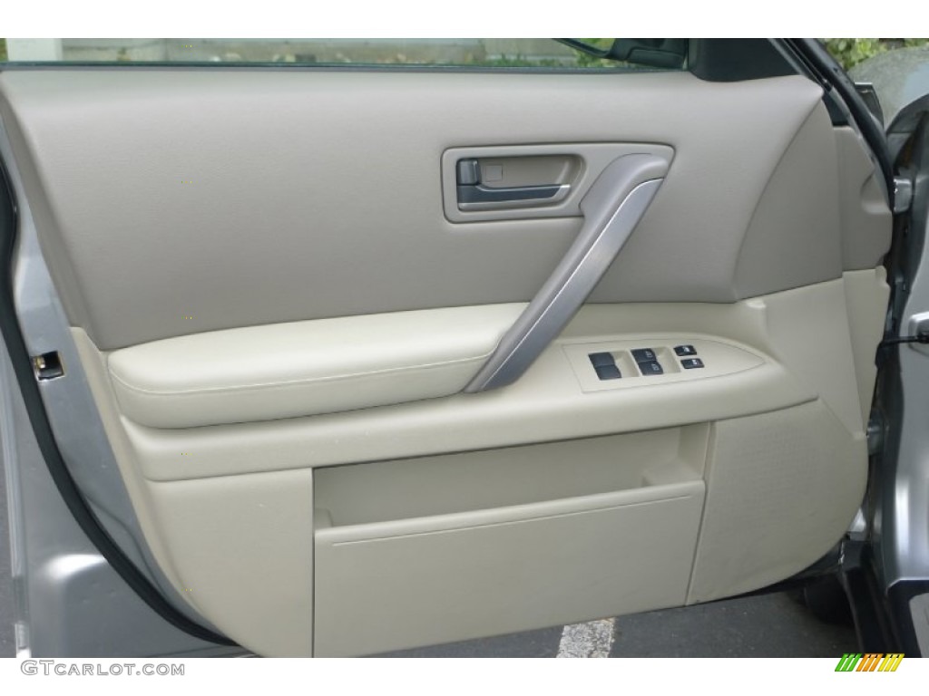 2004 Infiniti FX 35 AWD Willow Door Panel Photo #73792553
