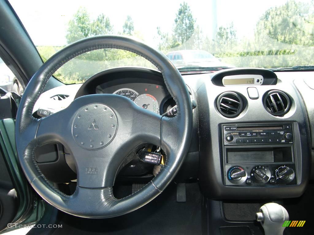 2004 Eclipse GS Coupe - Machine Green Metallic / Sand Blast photo #15