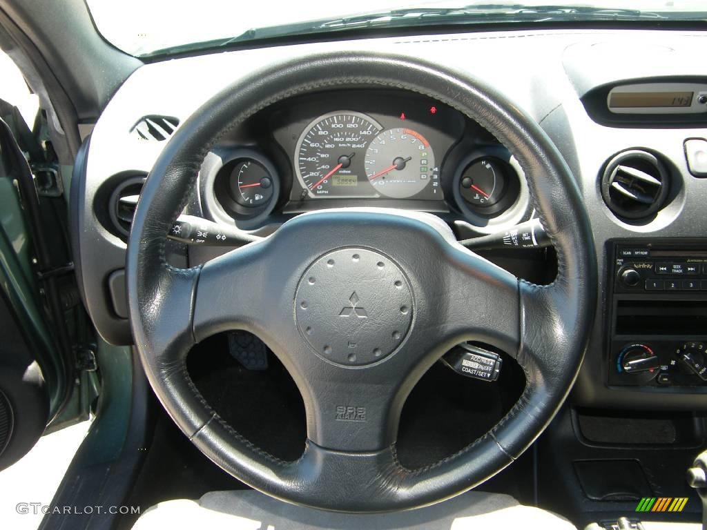 2004 Eclipse GS Coupe - Machine Green Metallic / Sand Blast photo #16