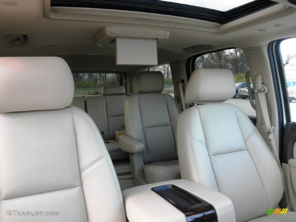 2013 Yukon Denali AWD - White Diamond Tricoat / Cocoa/Light Cashmere photo #29