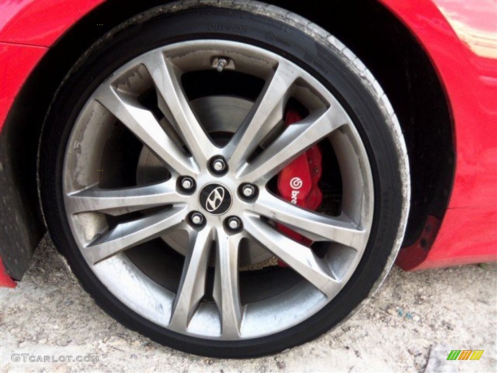 2010 Hyundai Genesis Coupe 3.8 Track Wheel Photo #73793408