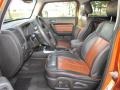Ebony Black/Morocco Front Seat Photo for 2007 Hummer H3 #73793639