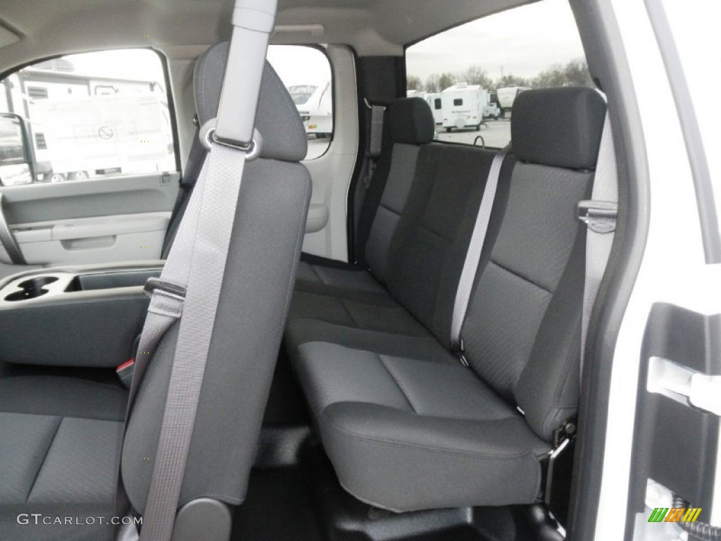 Dark Titanium Interior 2013 GMC Sierra 2500HD Extended Cab 4x4 Chassis Photo #73793863