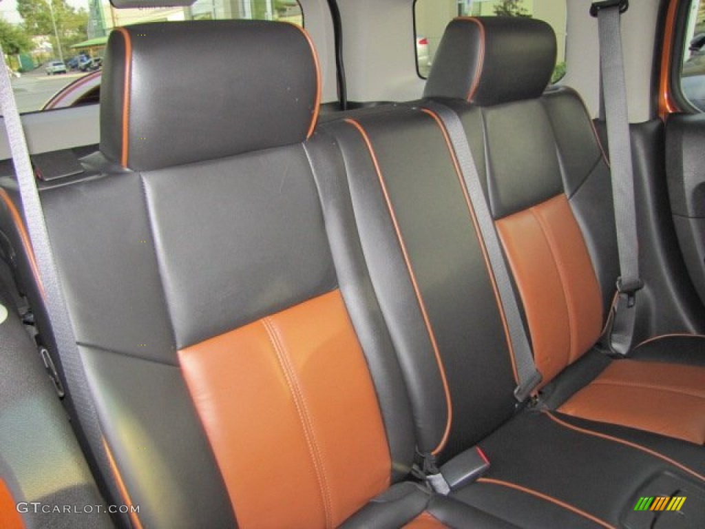 2007 H3  - Desert Orange Metallic / Ebony Black/Morocco photo #22