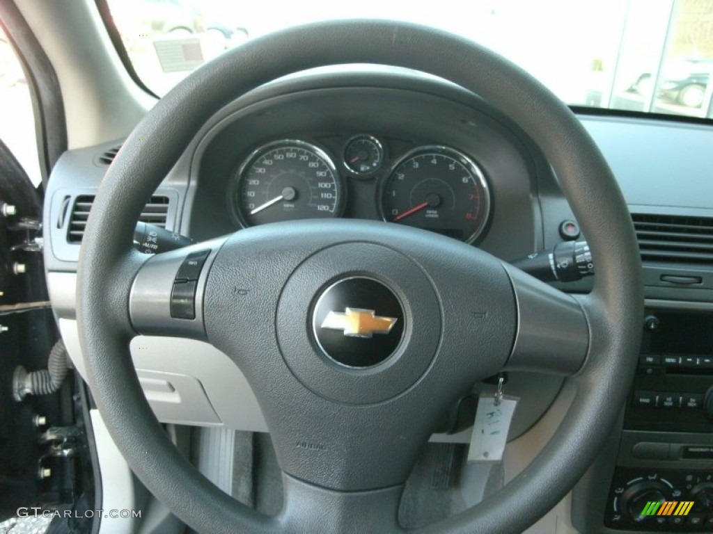 2007 Cobalt LS Sedan - Black / Gray photo #10