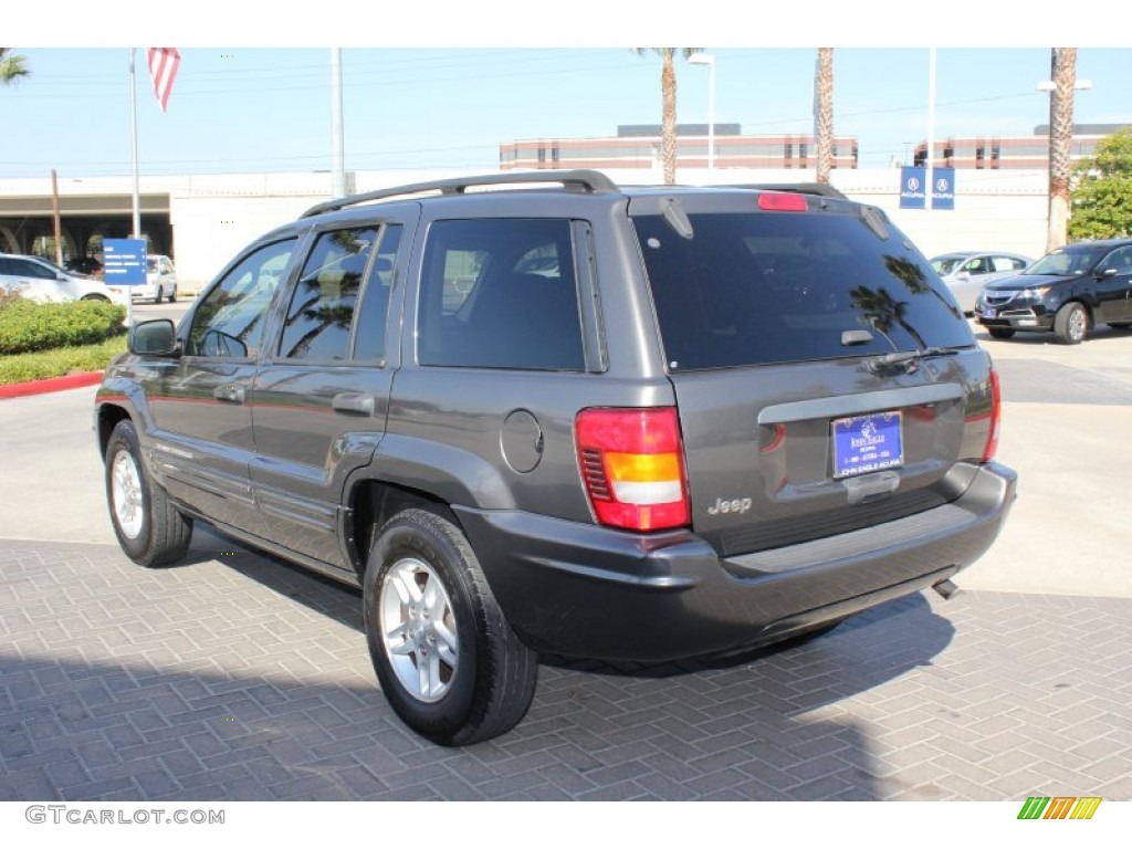 2004 Grand Cherokee Laredo - Graphite Metallic / Dark Slate Gray photo #7