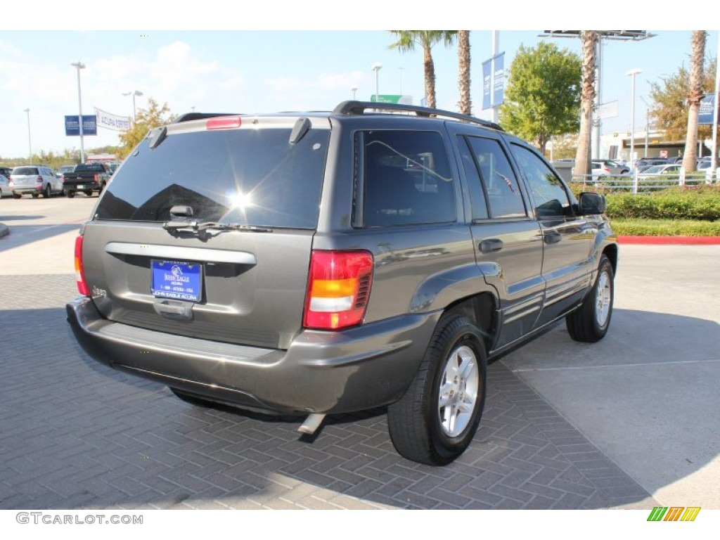 2004 Grand Cherokee Laredo - Graphite Metallic / Dark Slate Gray photo #8