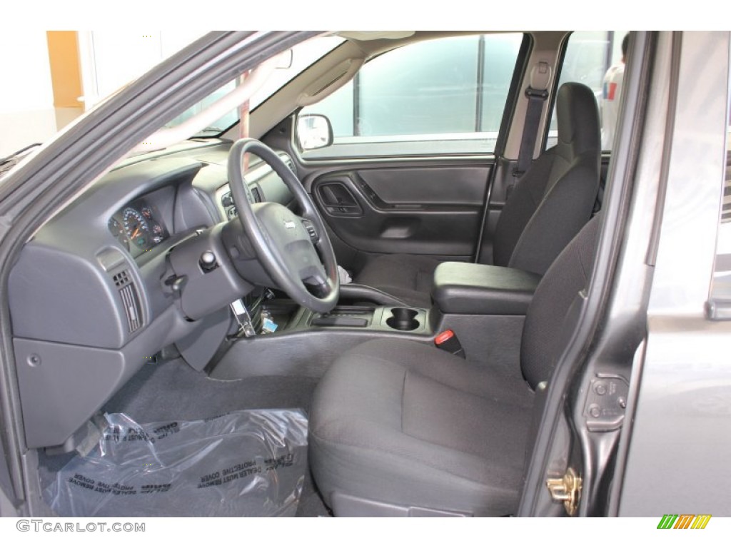 2004 Grand Cherokee Laredo - Graphite Metallic / Dark Slate Gray photo #10