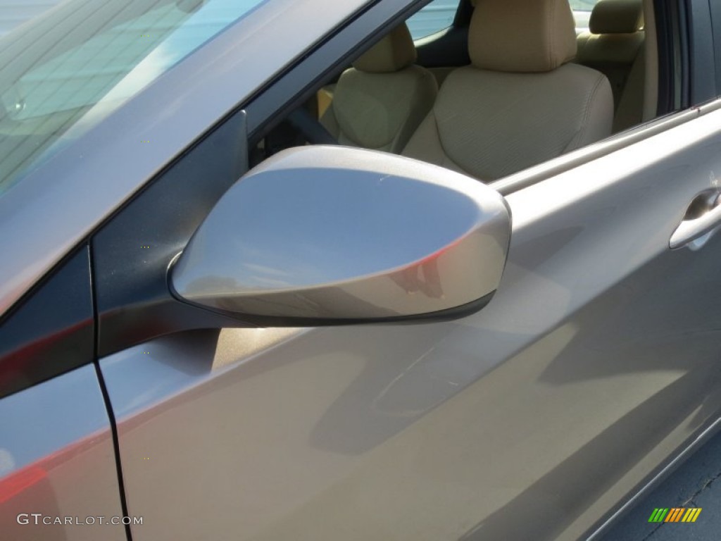 2013 Elantra GLS - Desert Bronze / Beige photo #11