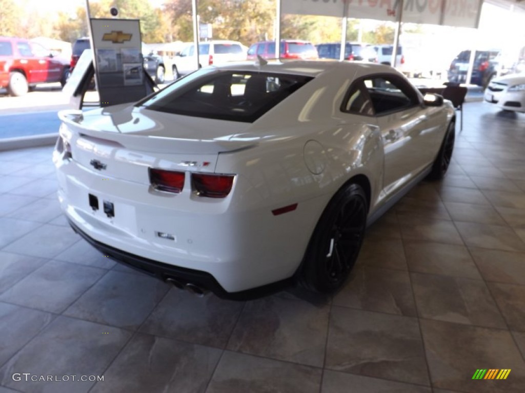 2013 Camaro ZL1 - Summit White / Black photo #4