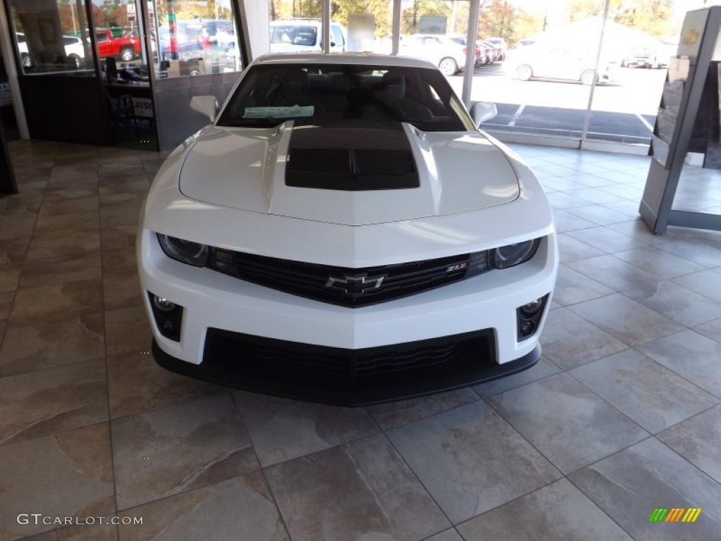 2013 Camaro ZL1 - Summit White / Black photo #6