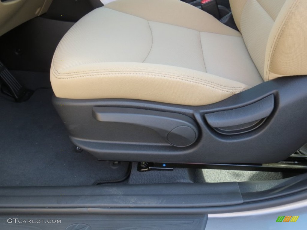 2013 Elantra GLS - Desert Bronze / Beige photo #21