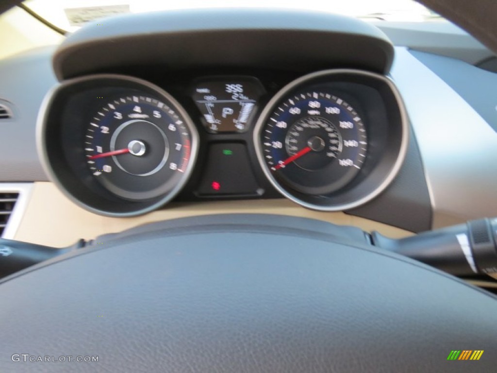 2013 Elantra GLS - Desert Bronze / Beige photo #28