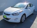 2013 Shimmering White Hyundai Elantra Limited  photo #6