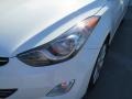 2013 Shimmering White Hyundai Elantra Limited  photo #8