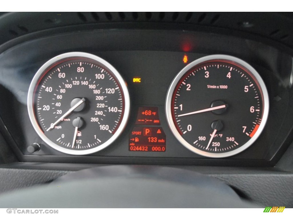 2009 BMW X6 xDrive50i Gauges Photo #73796585