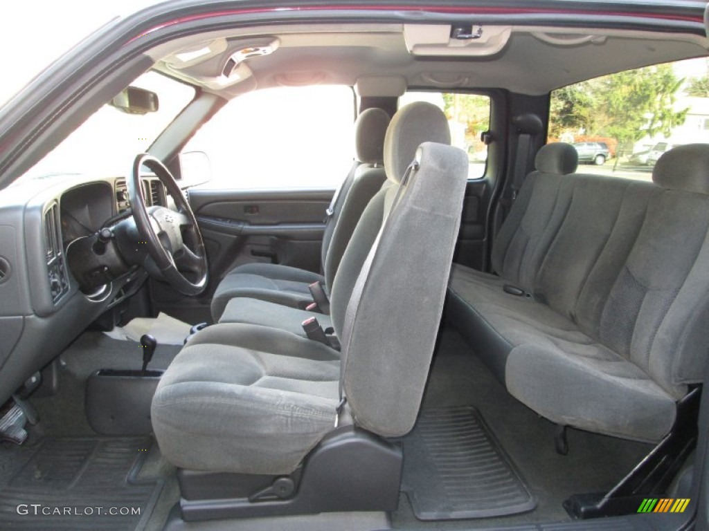 Dark Charcoal Interior 2004 Chevrolet Silverado 1500 Z71 Extended Cab 4x4 Photo #73796894