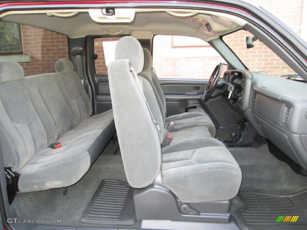 Dark Charcoal Interior 2004 Chevrolet Silverado 1500 Z71 Extended Cab 4x4 Photo #73796911