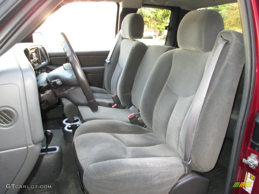 Dark Charcoal Interior 2004 Chevrolet Silverado 1500 Z71 Extended Cab 4x4 Photo #73796936