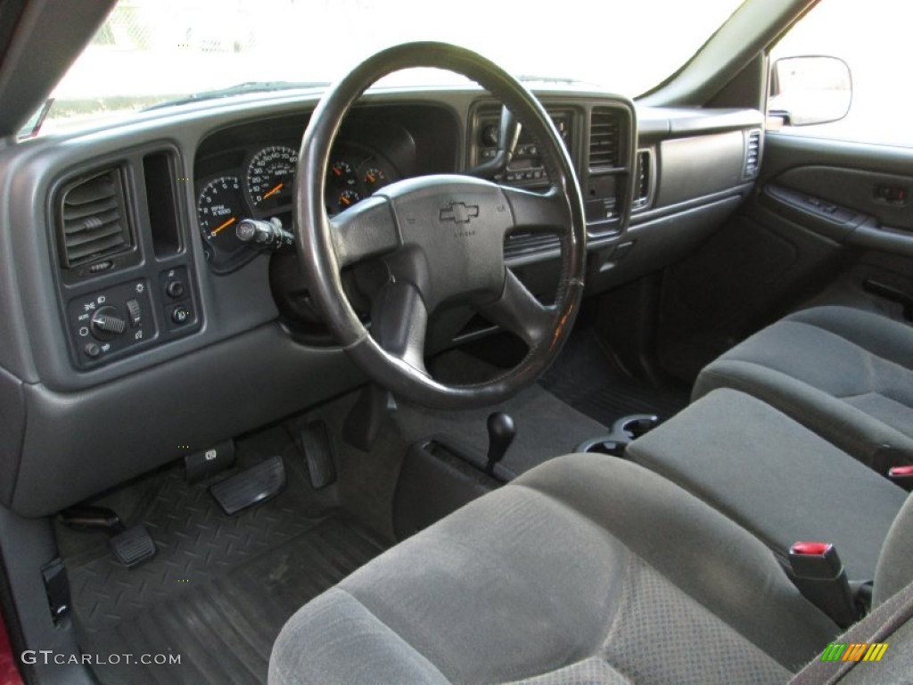 Dark Charcoal Interior 2004 Chevrolet Silverado 1500 Z71 Extended Cab 4x4 Photo #73796963
