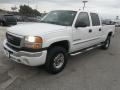 2004 Summit White GMC Sierra 2500HD SLE Crew Cab  photo #7