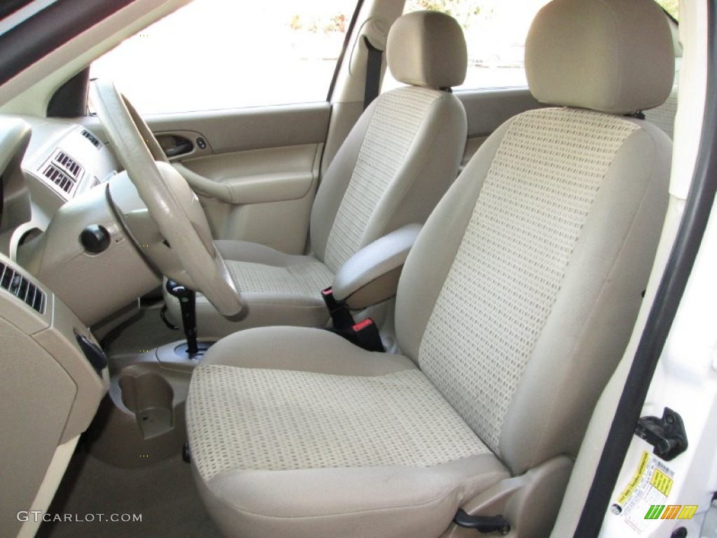 Dark Pebble/Light Pebble Interior 2006 Ford Focus ZX4 SE Sedan Photo #73797890
