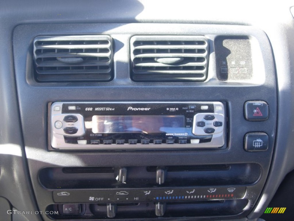 1995 Corolla DX Sedan - Satin Black Metallic / Gray photo #3